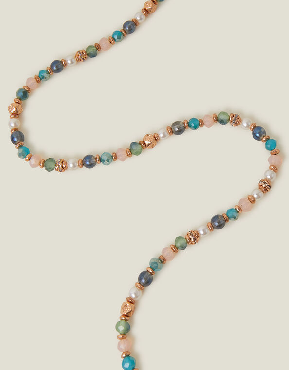 Beaded Round Necklace, , large