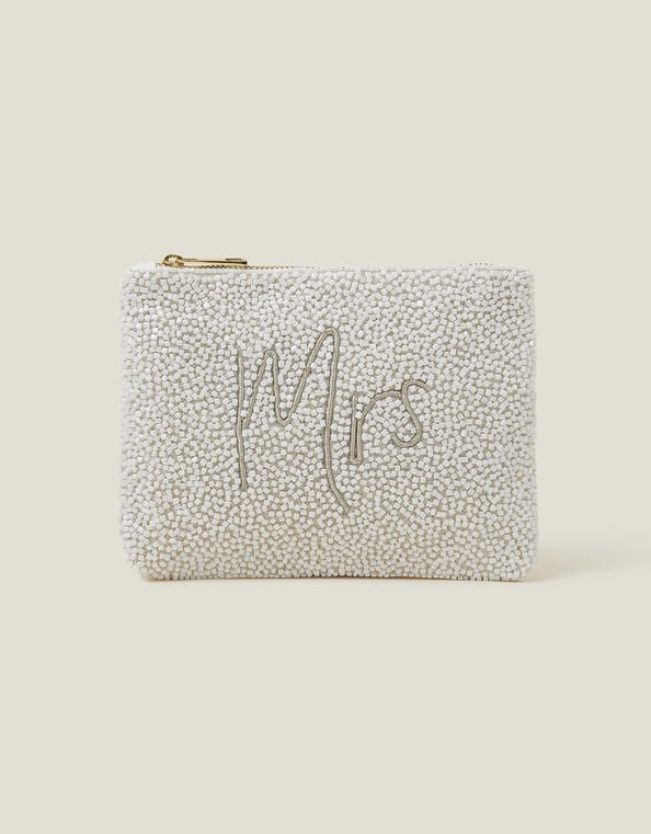 "Mrs" Bridal Pouch, , large