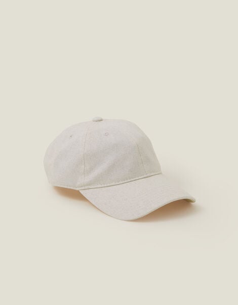 Twill Baseball Cap, Natural (NATURAL), large