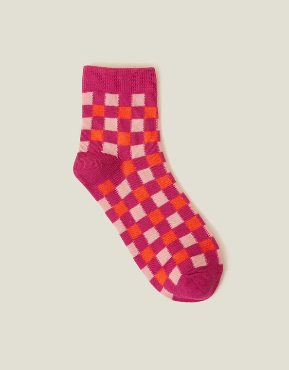 Checkerboard Socks, , large