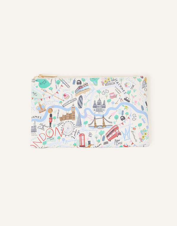 London Print Pencil Case, , large